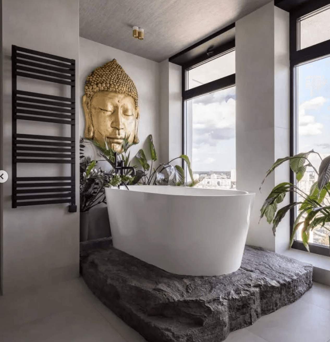 Панно з бетону "BUDDHA"